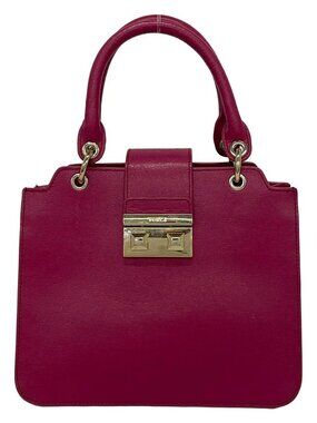 FURLA Joan Pink Leather Handbag